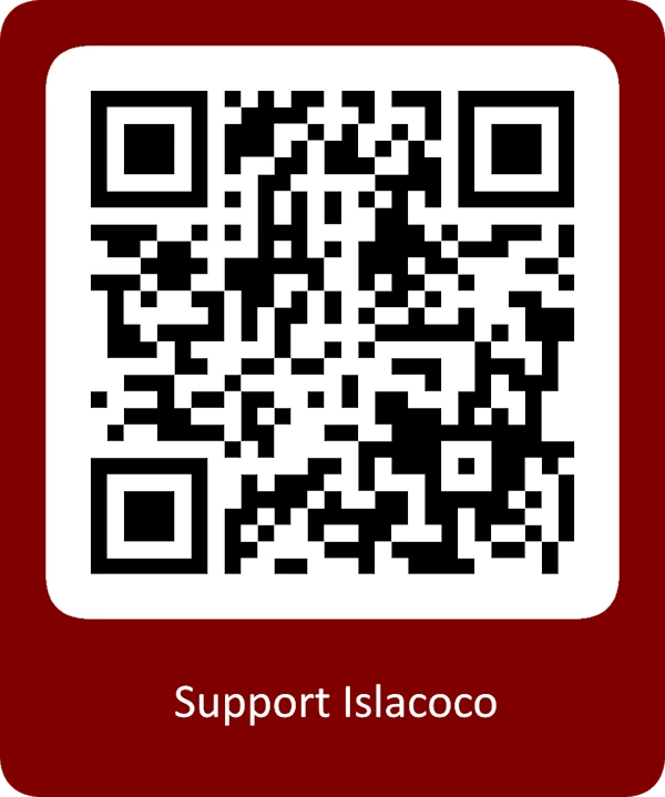 Support Islacoco via a QR Code