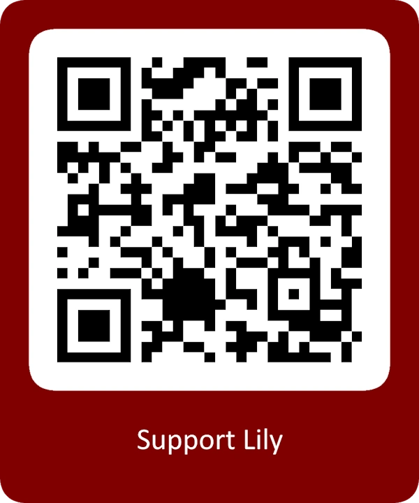 Support Lily via a QR Code