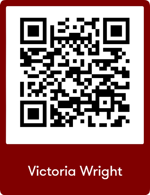 Victoria Wright QR Code