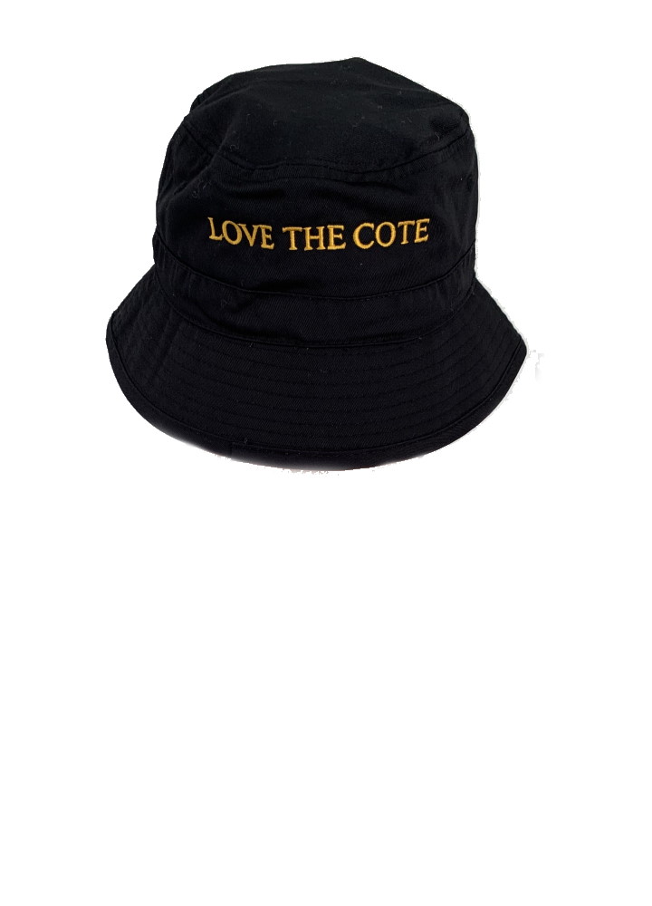 Northcote black bucket hat