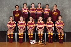 2017 U9 Girls Rippa Maroon