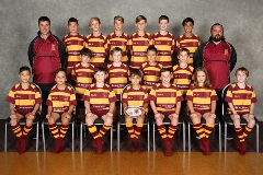 Northcote rugby 2018 J4 Maroon