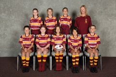 2019 Girls U11 Rip Rugby Maroon