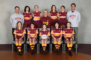 2022 U11 Girls Rip Maroon