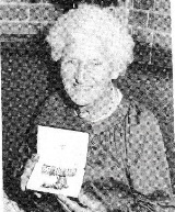 Florence Robertson and her Queens Service Medal
